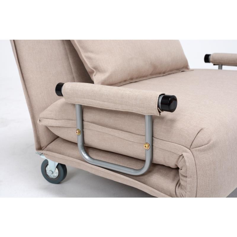 ソファーベット 安い 一人用 おしゃれ コンパクト ソファベッド ソファ リクライニング 背もたれ 折りたたみ キャスター付き グラーテBE |  | 06