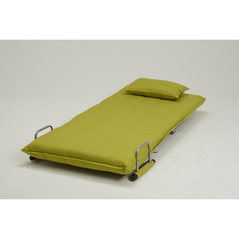 ソファーベット 安い 一人用 おしゃれ コンパクト ソファベッド ソファ リクライニング 背もたれ 折りたたみ キャスター付き グラーテGR |  | 03