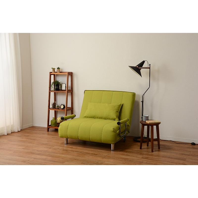 ソファーベット 安い 一人用 おしゃれ コンパクト ソファベッド ソファ リクライニング 背もたれ 折りたたみ キャスター付き グラーテGR |  | 04