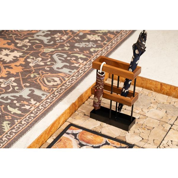 傘立て アンブレラスタンド 傘入れ 長方形 ブラック ブラウン スリム型 おしゃれ GUY-825BR |  | 08