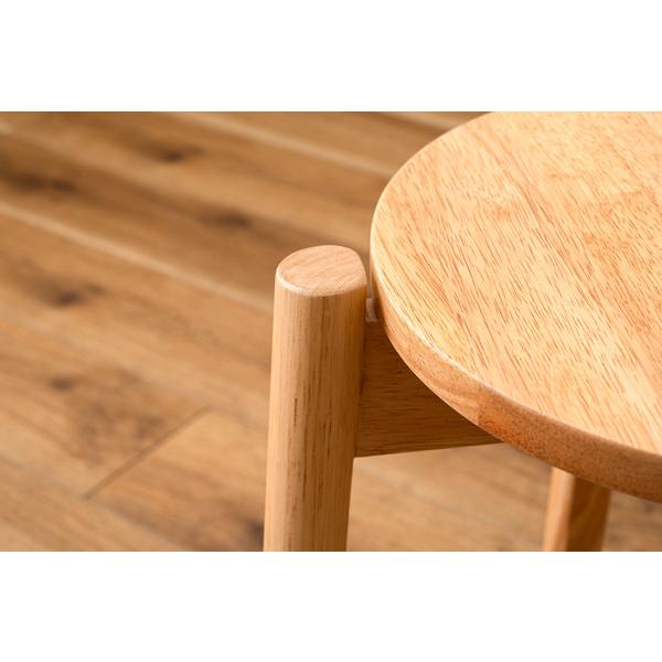 スツール 椅子 イス 木製 スタッキング可 積み重ね 天然木 ナチュラル シンプル おしゃれ 北欧 HOW-008NA |  | 11