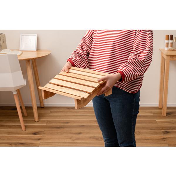 フットレスト デスクワーク 足置き台 デスク オフィス リモートワーク 在宅 天然木 足枕 足まくら 足らく HOW-010NA |  | 16