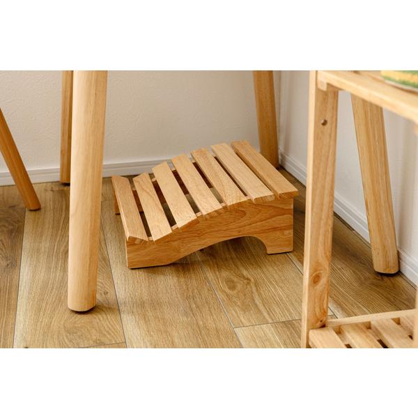 フットレスト デスクワーク 足置き台 デスク オフィス リモートワーク 在宅 天然木 足枕 足まくら 足らく HOW-010NA |  | 06