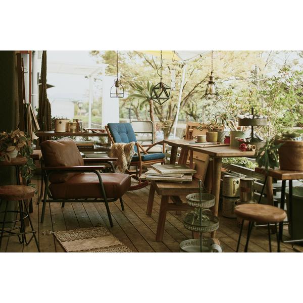 ソファ カフェ レザー ポケットコイル インダストリアル デザイン 肘付き おしゃれ ボイド 1人掛 HS-954 |  | 07