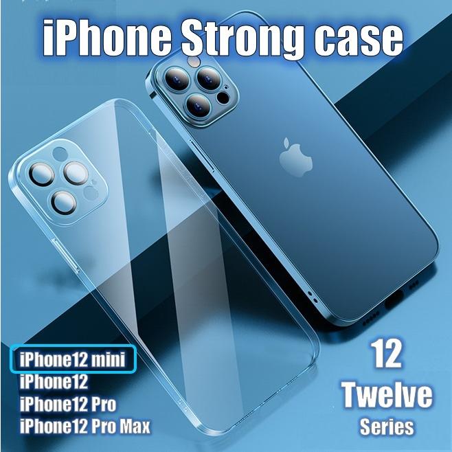 スマホカバー ケース アイフォン アイホン おしゃれ 透明 耐衝撃 TPU クリア iPhone 12 mini カメラレンズフルカバー | iPhone 12 mini