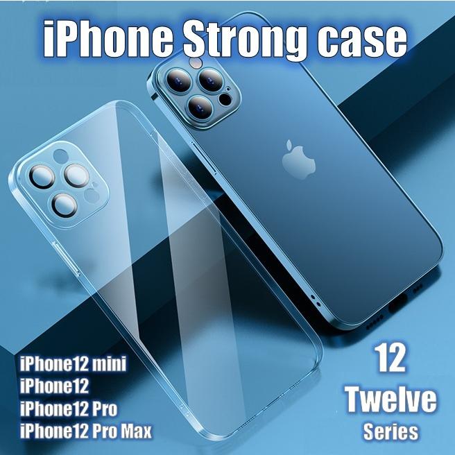 スマホカバー ケース アイフォン アイホン おしゃれ 透明 耐衝撃 TPU クリア iPhone 12 mini カメラレンズフルカバー | iPhone 12 mini | 10