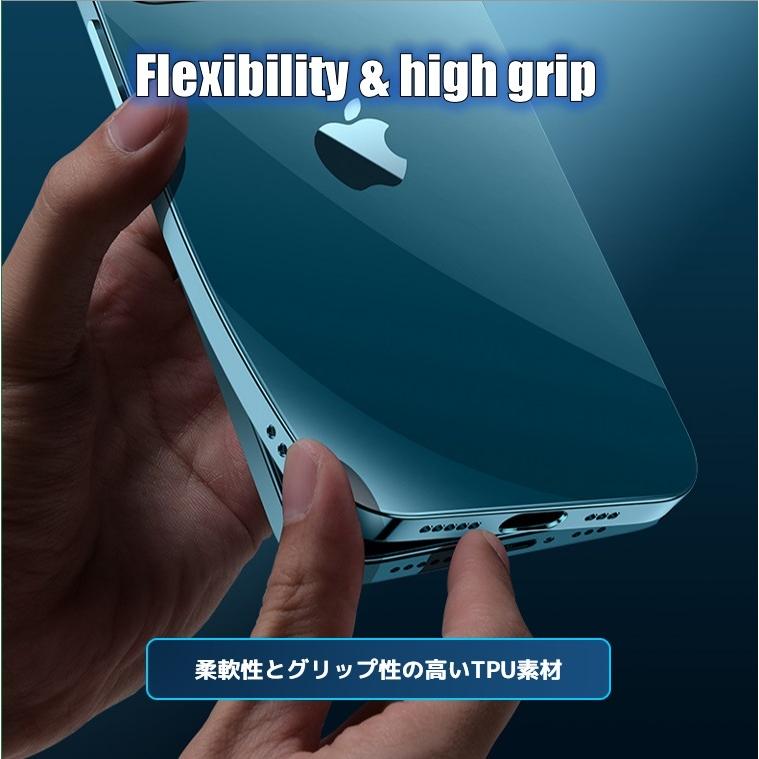 スマホカバー ケース アイフォン アイホン おしゃれ 透明 耐衝撃 TPU クリア iPhone 12 Pro カメラレンズフルカバー | iPhone 12 Pro | 07