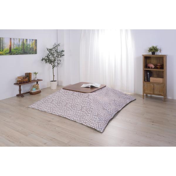 こたつ布団 特別価格 おしゃれ コタツ布団カバー 正方形 KC-11GY |  | 06