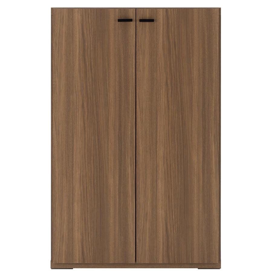 リビングシェルフ フナモコ 板戸 幅74cm 扉付 ブックシェルフ 本棚 書棚 完成品 日本製 KFD-74 | 