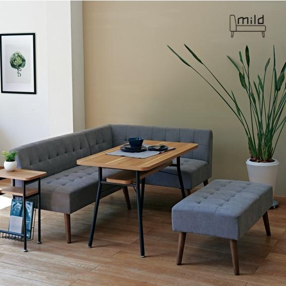 ミルド 2Pソファ MLDLS001MDBL | マッシュ