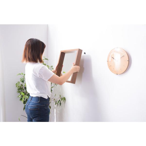 ウォール ミラー 鏡 壁掛け 飛散防止 インテリア シンプル おしゃれ ウッド |  | 05