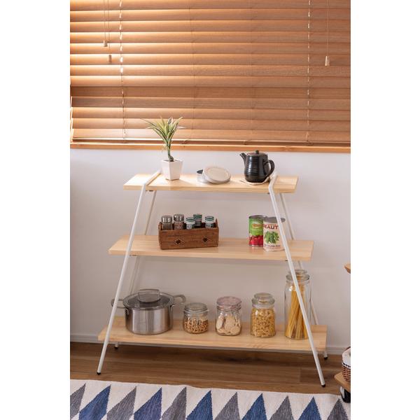 アイアンレッグラック 3段  NIT-11WH |  | 11