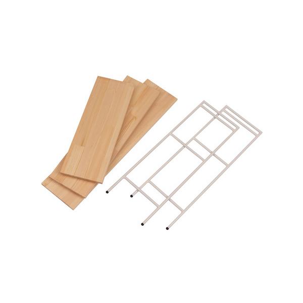 アイアンレッグラック 3段  NIT-11WH |  | 02