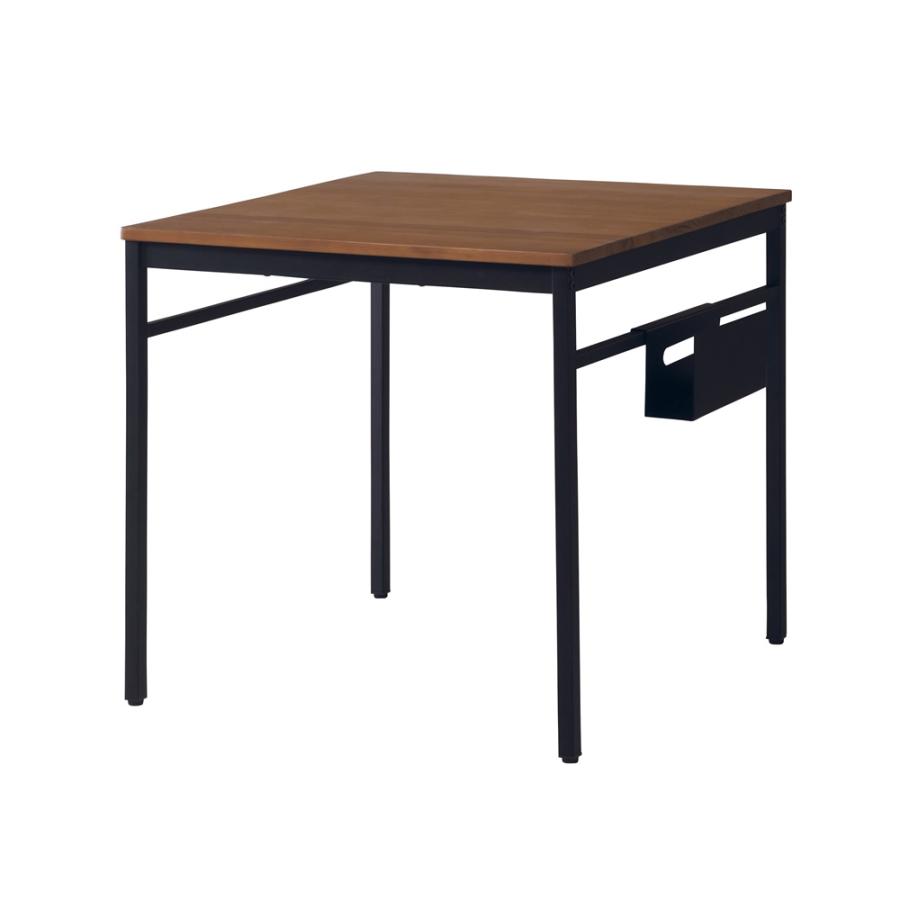 ダイニングテーブル デザインテーブル シンプル アイアン 天然木 インダストリアル テッシュホルダー ノアル テーブル 75｜fselect21｜02