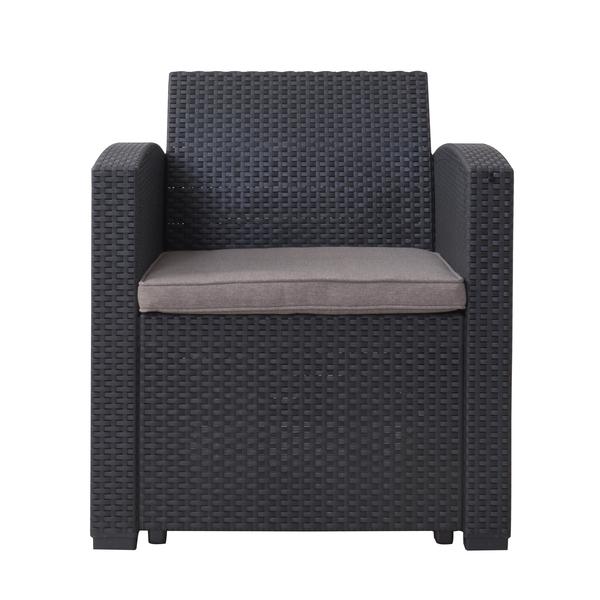 ガーデン ソファ ガーデン リビング 4点セット ODS-102DB ラタン風 ダーク 濃茶 |  | 18