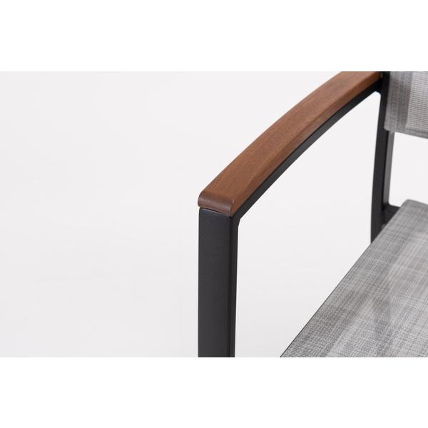 オリー チェア チェア 椅子 屋外 イス ガーデン ベランダ 積み重ね メッシュ生地 天然木 アルミ シンプル おしゃれ かわいい ブラック |  | 16