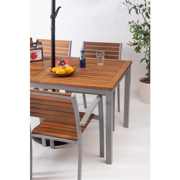 オリー チェア チェア イス 椅子 天然木 ガーデン 庭 屋外 テラス アルミ かわいい おしゃれ グレー |  | 13