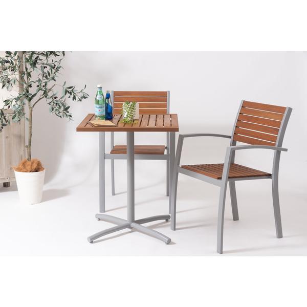 オリー チェア チェア イス 椅子 天然木 ガーデン 庭 屋外 テラス アルミ かわいい おしゃれ グレー |  | 15