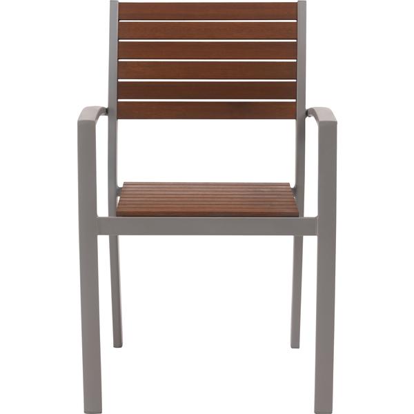 オリー チェア チェア イス 椅子 天然木 ガーデン 庭 屋外 テラス アルミ かわいい おしゃれ グレー |  | 03