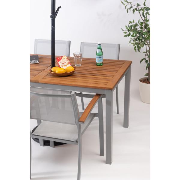 オリー ダイニングテーブル ダイニングテーブル 天然木 ガーデン 庭 屋外 テラス アルミ パラソルホール アジャスター おしゃれ |  | 08