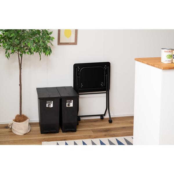 キャスター付フォールディングテーブル 折りたたみ式テーブル ハイテーブル キャスター付き PT-300BK |  | 13