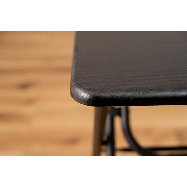 キャスター付フォールディングテーブル 折りたたみ式テーブル ハイテーブル キャスター付き PT-300BK |  | 15