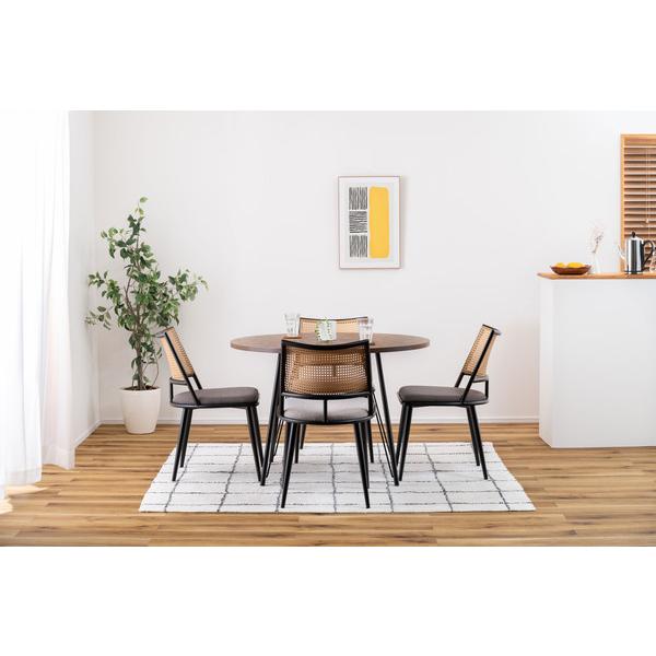 ダイニングテーブル スチール おしゃれ インダストリアル 丸 円 まる 円卓 ラウンド PT-339MIX |  | 11