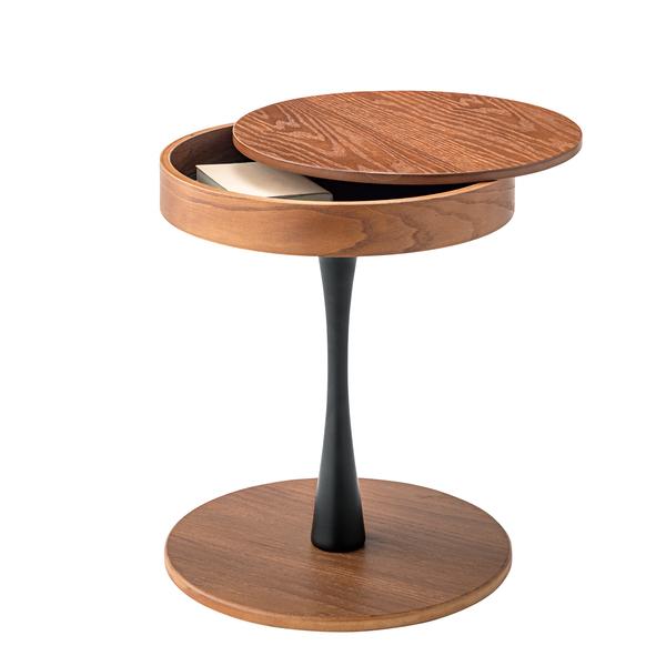 サイドテーブル カフェテーブル ナイトテーブル テーブル シンプル 木製 北欧 おしゃれ 高級感 収納 PT-616 |  | 02