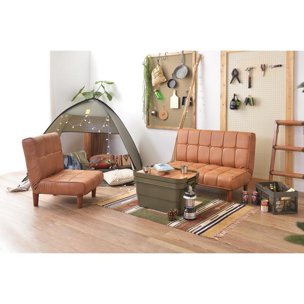 座椅子 座いす 座イス おしゃれ リクライニング 42段階 脚付き アメリカンテイストがオシャレなフロアチェア RKC-937CA |  | 08