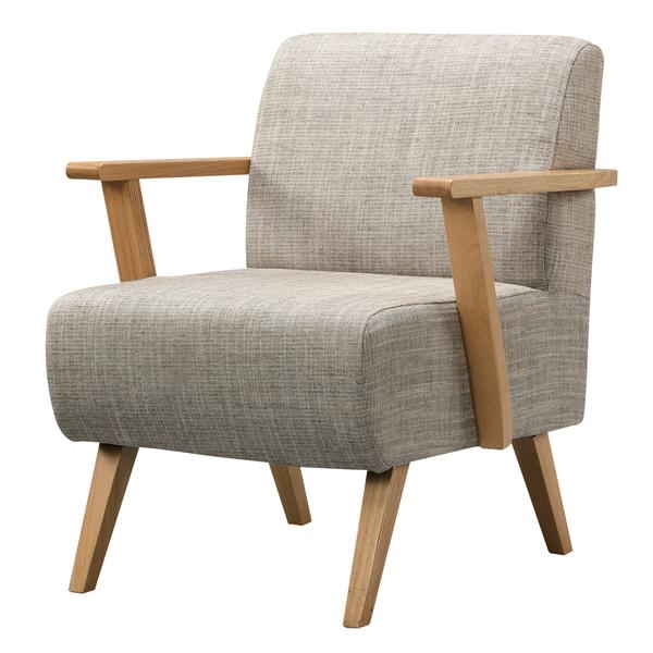 shirakawa シラカワ revi ウォールナット材 シングルソファ 一人掛