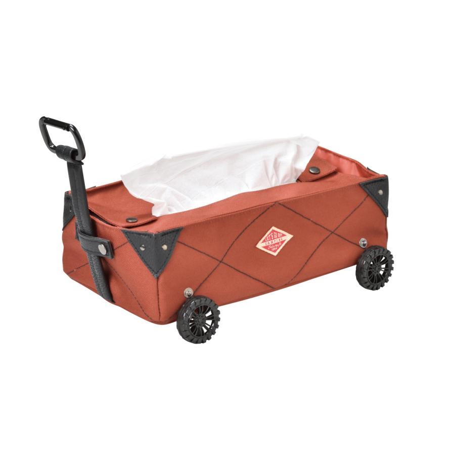 ティッシュケース（カート）SF-3869-RD　レッド | 