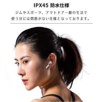 Bluetooth5.0 自動ペアリング 生活防水 軽量 ワイヤレスイヤホン ジム ギフト プレゼント おしゃれ 高音質 |  | 03