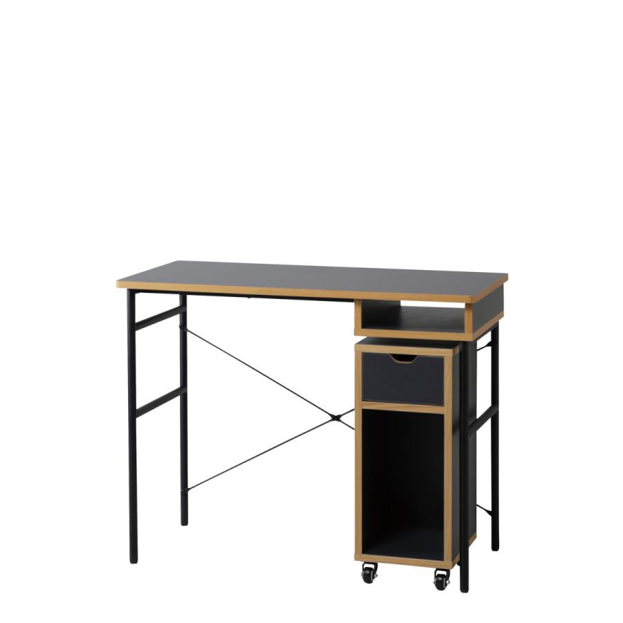 としー　机のみ 脇机 Jタイプ 内筒交換錠タイプ 幅400×奥行600×高さ720mm ラッチ機構付