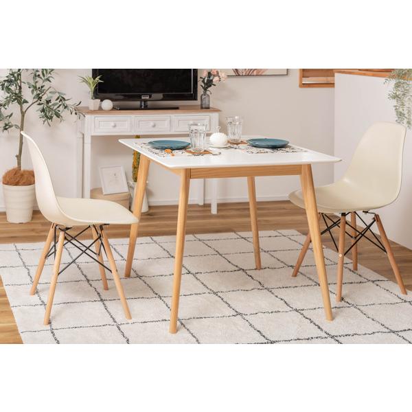 テーブル カフェテーブル スクエアテーブル 角テーブル コンパクト 角型 省スペース TAP-002WH |  | 15