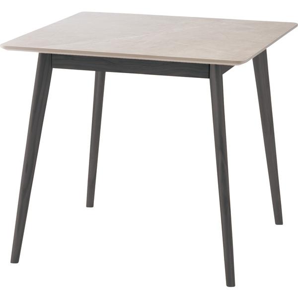 ダイニングテーブル スクエアテーブル 大理石調 おしゃれ 幅80 正方形 2人用 角テーブル 食卓 TAP-202 GY |  | 01