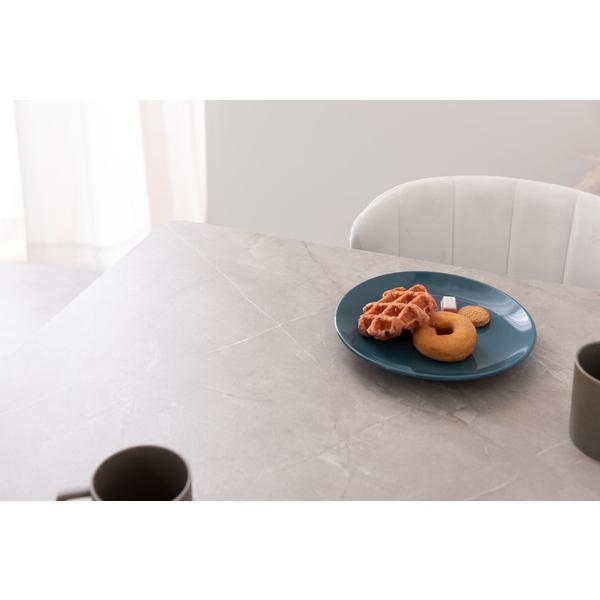 ダイニングテーブル スクエアテーブル 大理石調 おしゃれ 幅80 正方形 2人用 角テーブル 食卓 TAP-202 GY |  | 10