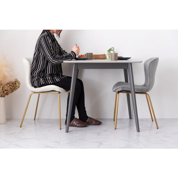 ダイニングテーブル スクエアテーブル 大理石調 おしゃれ 幅80 正方形 2人用 角テーブル 食卓 TAP-202 GY |  | 07