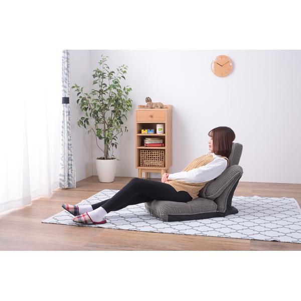 座椅子 おしゃれ ハイバック あぐら 大きめ リクライニング 42段階 安い 北欧 4WAY 座イス 座いす THC-55BE |  | 07