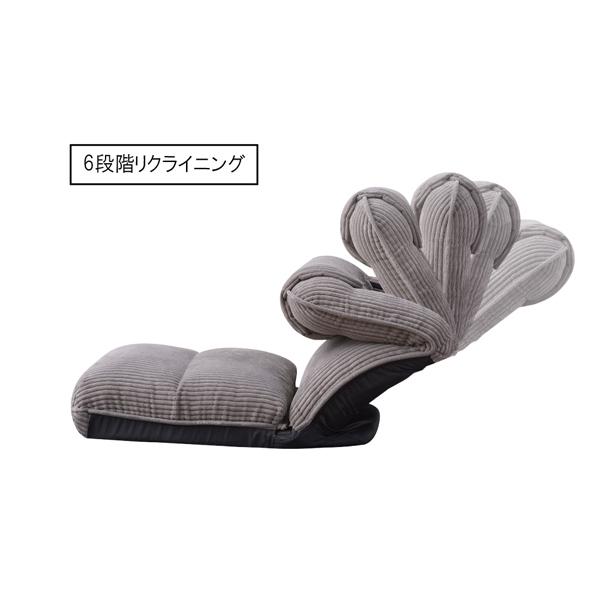座椅子 おしゃれ ハイバック あぐら 大きめ リクライニング 42段階 安い 北欧 4WAY 座イス 座いす THC-55GY |  | 14