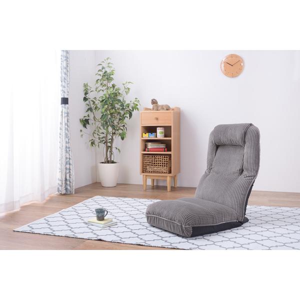 座椅子 おしゃれ ハイバック あぐら 大きめ リクライニング 42段階 安い 北欧 4WAY 座イス 座いす THC-55GY |  | 09