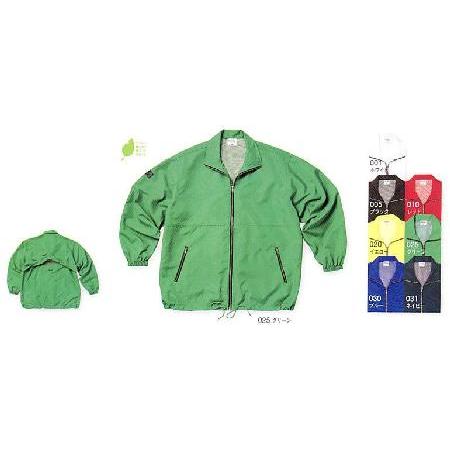 スタッフジャンパー「エコイベントグランドコート（背裏メッシュ）」前後にフルカラーマーク付 | 