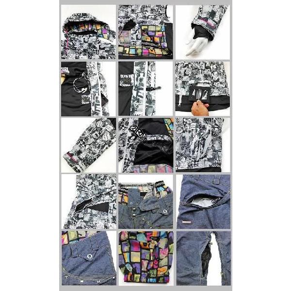 ジャックフロストJACKFROST】スノーボード メンズ ウエアー上下セット