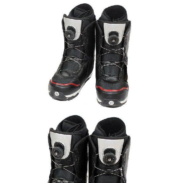 【美品】BUZRUN バズラン スノーボードブーツ ブラック/グリーン 26cm ≪BUZRUNバズラン≫スノーボードブーツ「13BZ-Liner Boaボア」ブラック
