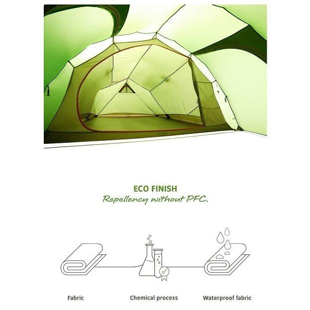 ファウデVaude 4シーズン対応トレッキングテント「Mark XT 4P マークXT 4P」14214(1〜4人用) | VAUDE | 03