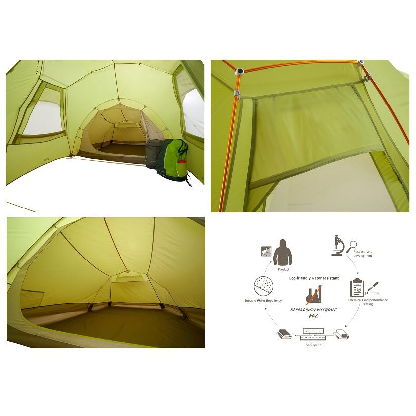ファウデVaude 3シーズン対応軽量トレッキングテント「Chapel XT 3P チャペルXT3P」14561(1〜3人用) | VAUDE | 03