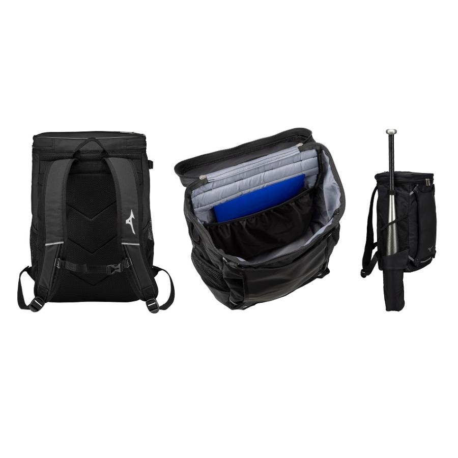 ★２個以上は割引あり★≪チーム名、番号、個人名入り≫ミズノmizunoミズノ野球チームバッグTEAM BAG「バックパックM」1FJDB021 | MIZUNO | 02