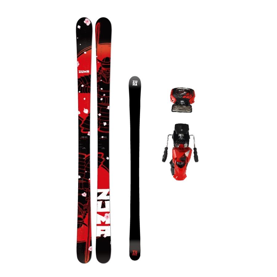 zuma ツマ フリースタイル フリースキー ハーフパイプ ビンディング付