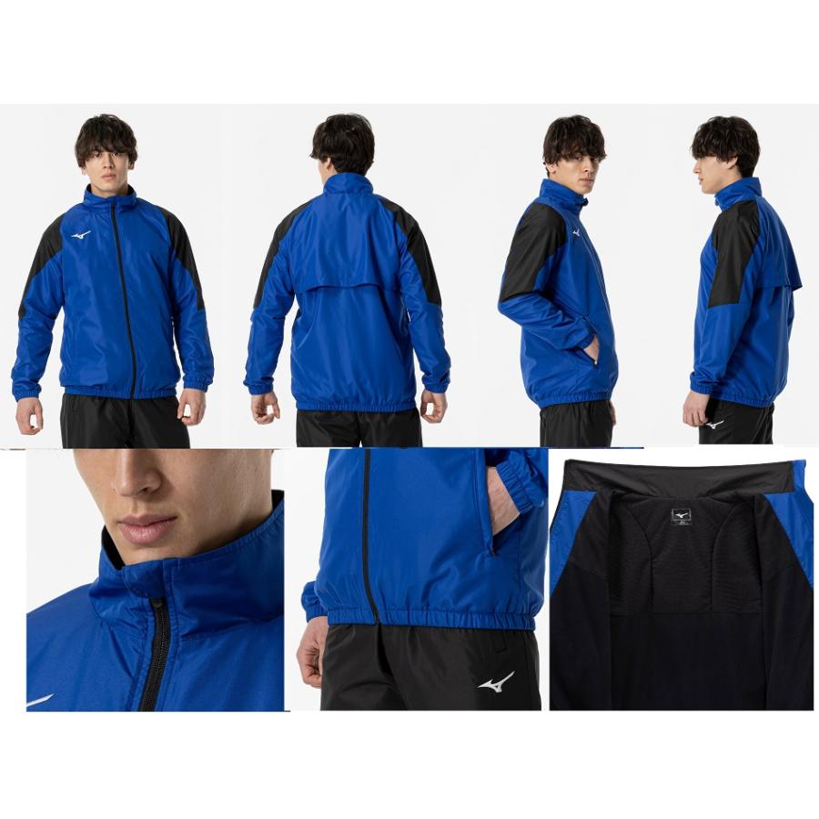 ブレスサーモウォーマーパンツ　ブレスサーモウォーマーシャツ　上下セット ミズノ(MIZUNO) ウインドブレーカー 上下セット ブレスサーモ