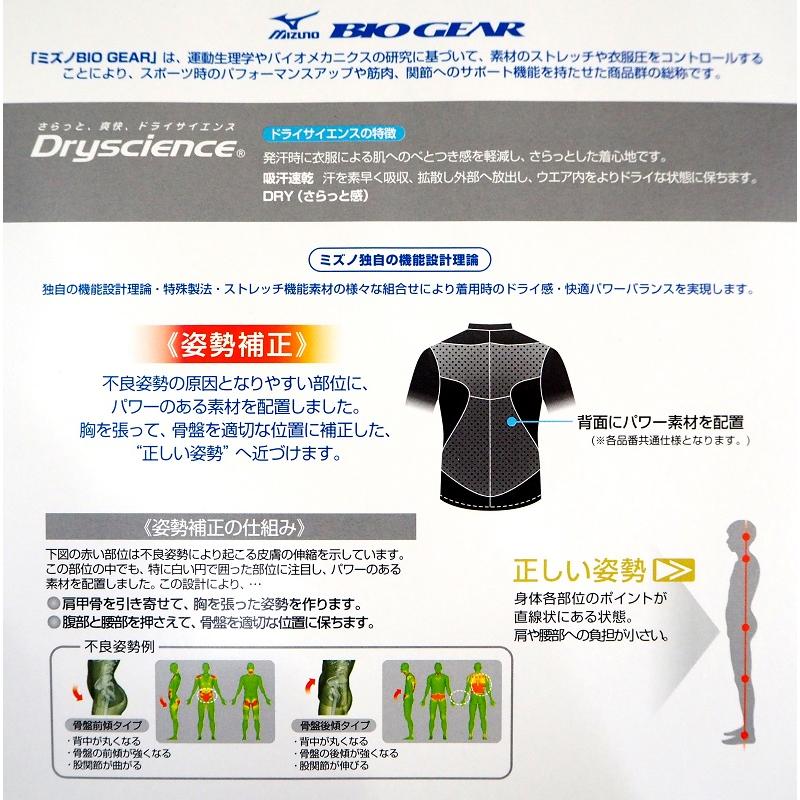 MIZUNO（ミズノ） 【郵便受け投函で送料無料】≪姿勢補正 姿勢ナビ