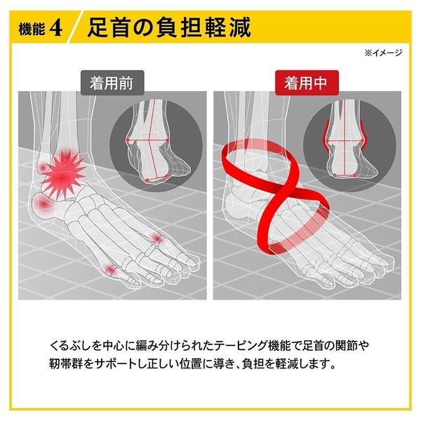 アクティバイタル[Activital] スポーツソックス「フットサポーター ジャパン」 L-LL 26.0-29.0cm スカイブルー |  | 04